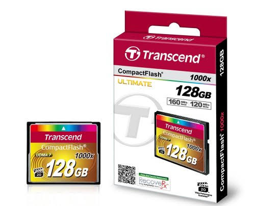 128 GB 1000x CompactFlash Memory Card U255