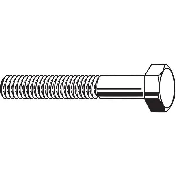 7/8 inch-9 316 Stainless Steel Hex Head Cap Screw, Pk 5 V862