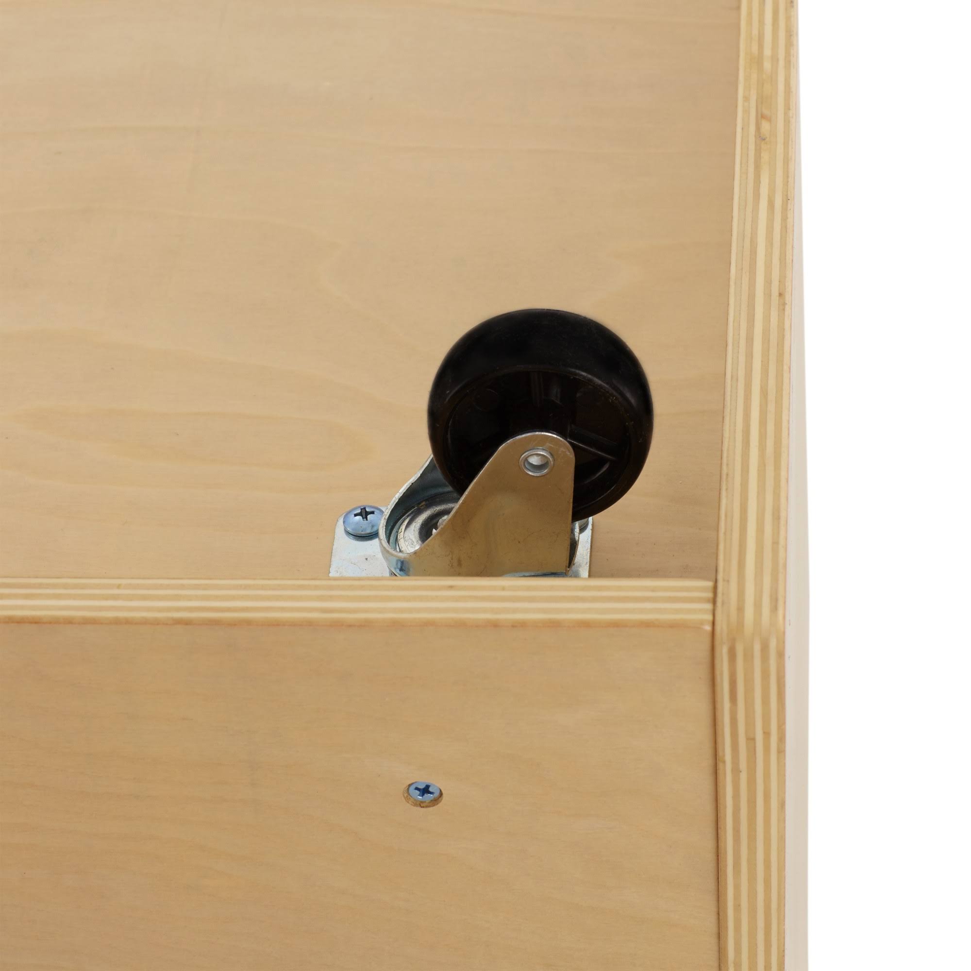 8-Compartment Birch Storage Cabinet G39287