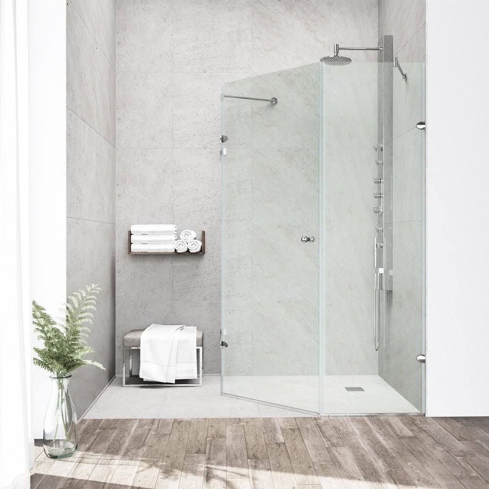 Frameless Neo-Angle Shower Enclosure N962084