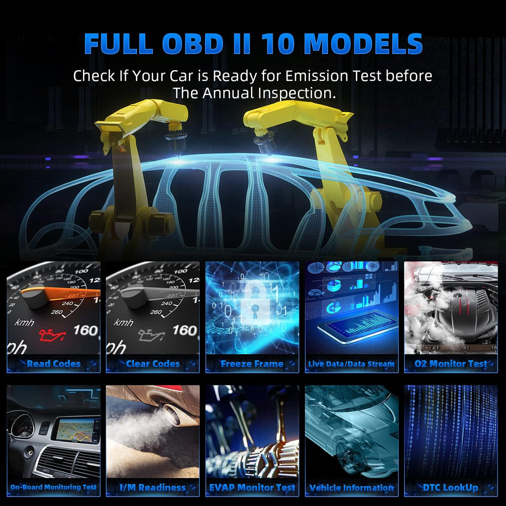 OBD2 Scanner Code Reader for Honda Acura E890