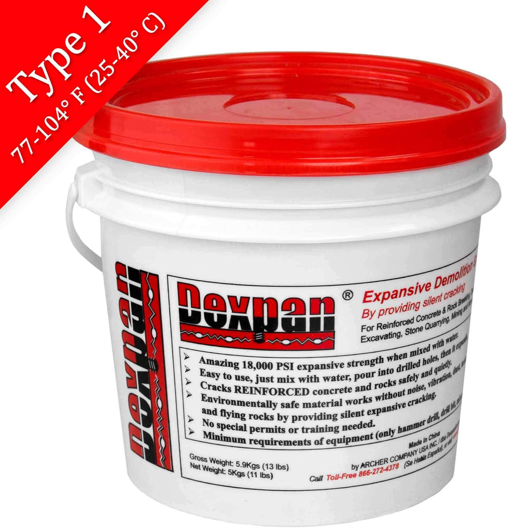 11 Lb. Expansive Demolition Grout, Pack of 2 K119654