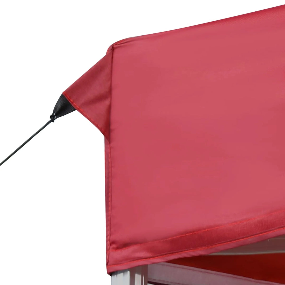 Red Folding Party Tent Aluminium F60871