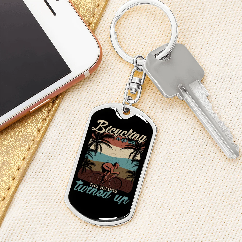 Swivel Dog Tag Keychain M197