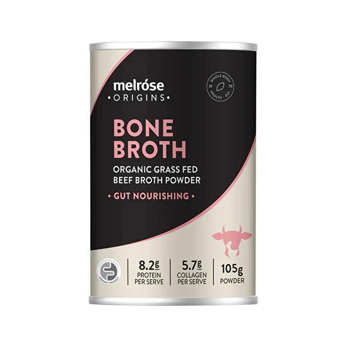 Organic Grass Fed Beef Bone Broth Powder 105g E389211