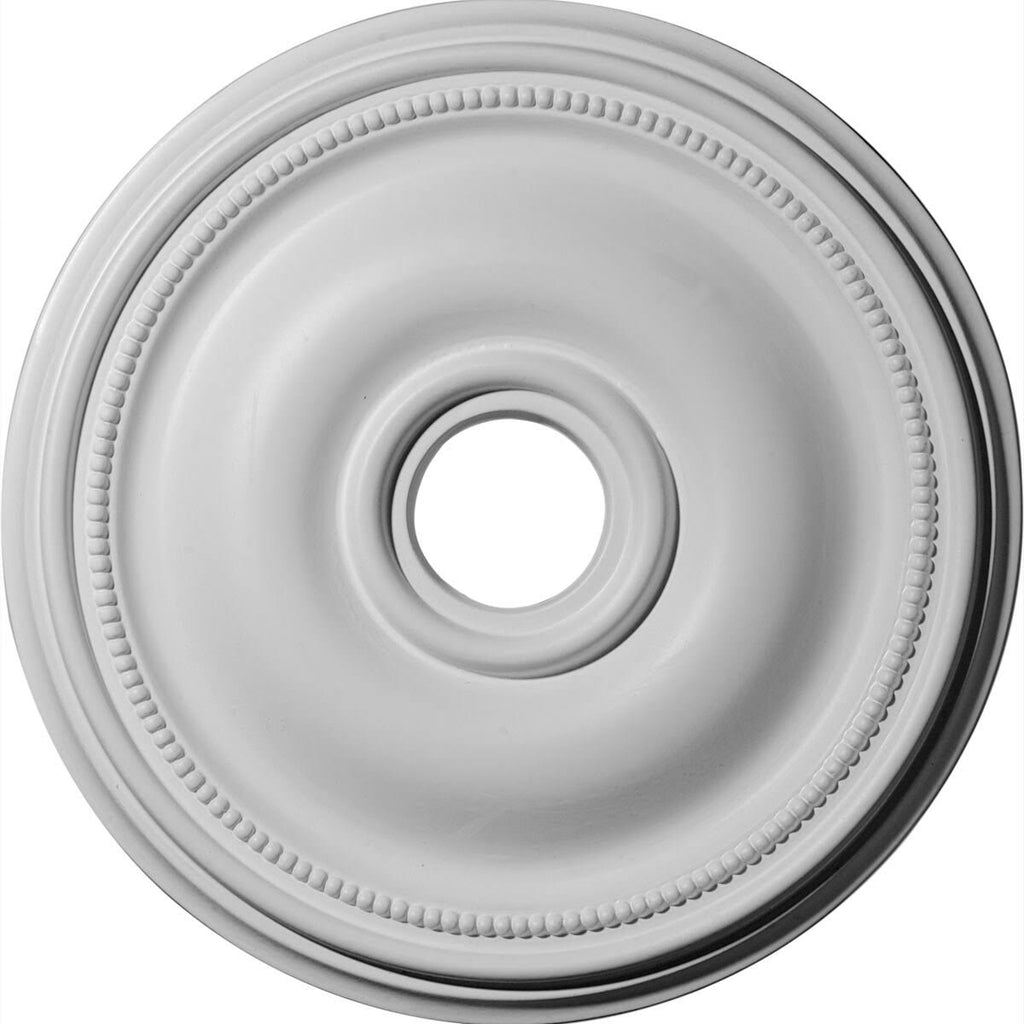 18 1/8x22OD x 3 3/4x22ID x 1 1/8x22P Ceiling Medallion Hand-Painted Ultra Pure White B833278