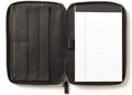 Cognac Full Grain Leather A5 Zippered Portfolio K680616