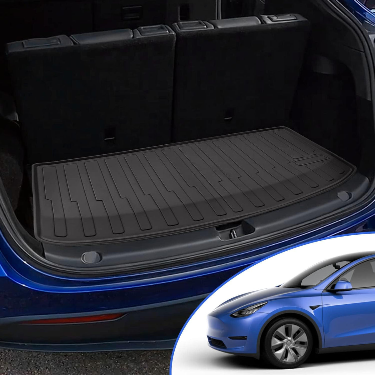 Tesla Model Y 3 PCS Trunk Mat Cargo Liners Q757