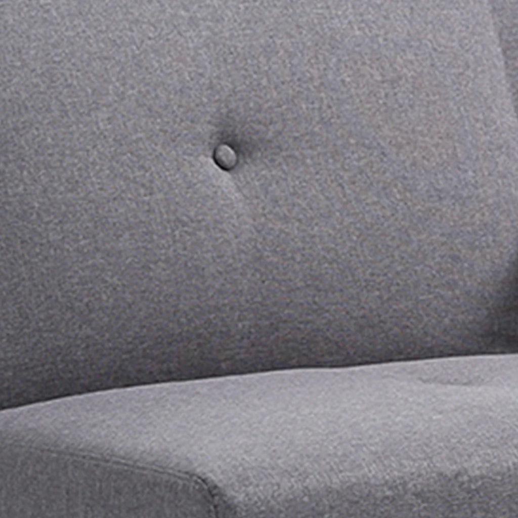 Grey Polyester Futon O1529
