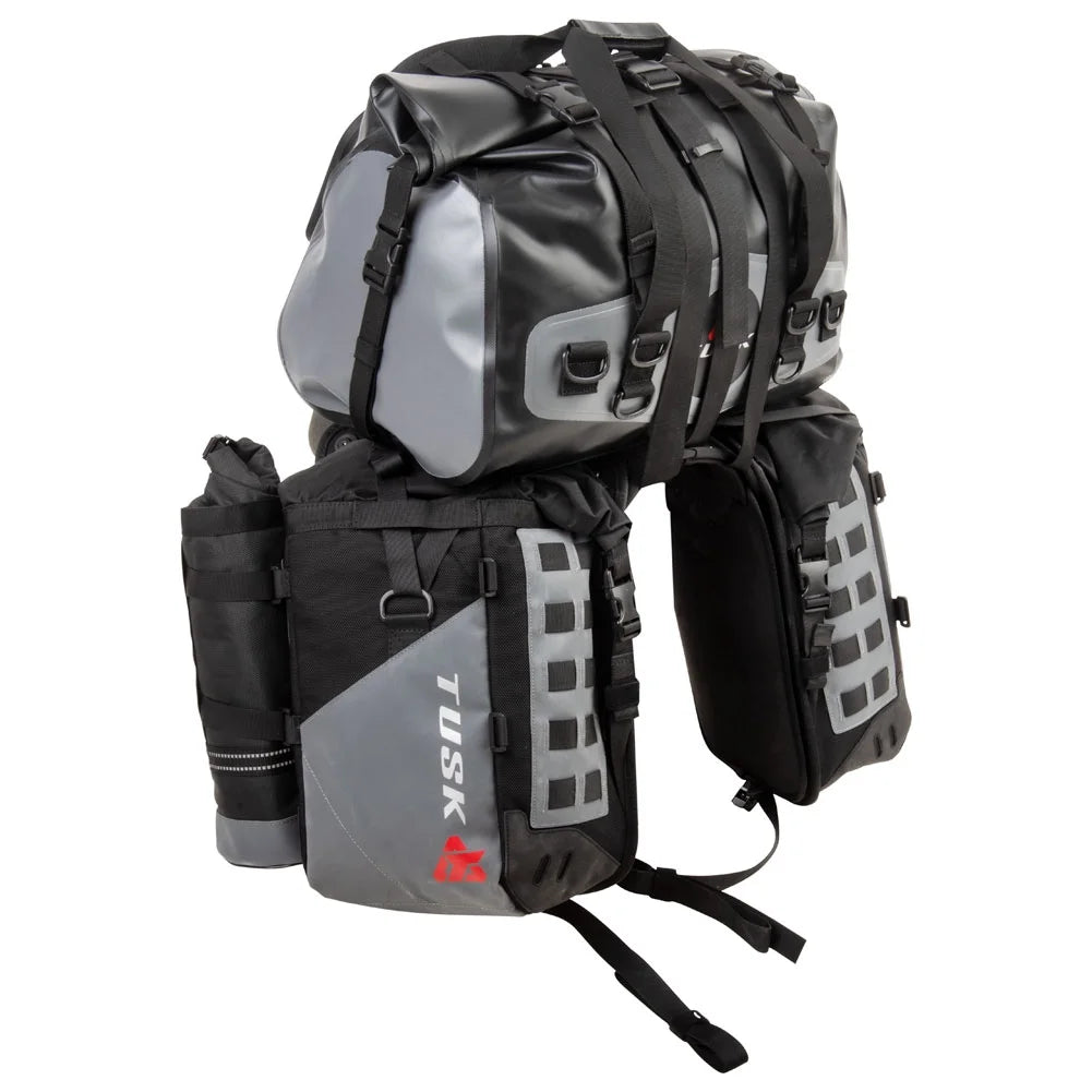 Rackless Luggage System with Medium Dry Duffel and Large Bottle Holders S39232