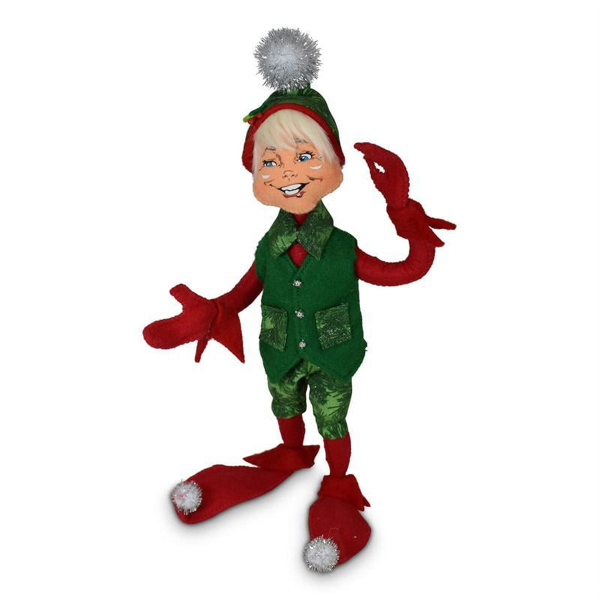 Evergreen Elf Plush Doll with Tag Q2056