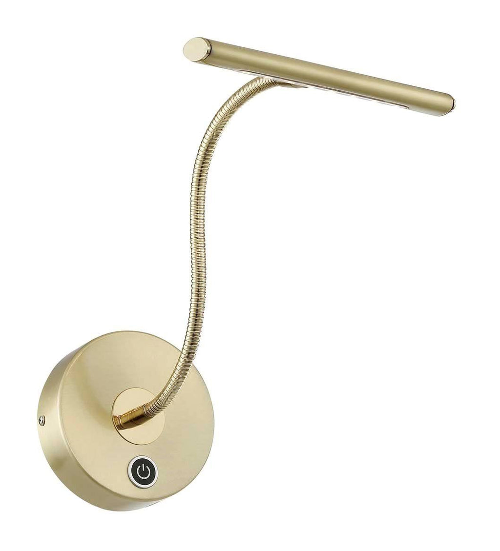 Curtis LED Picture Light in Brass Matte S383520