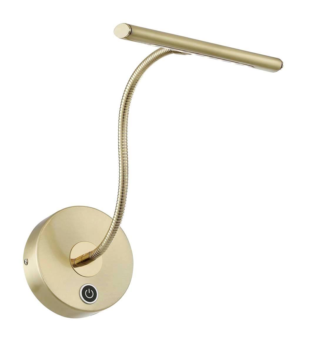 Curtis LED Picture Light in Brass Matte S383520