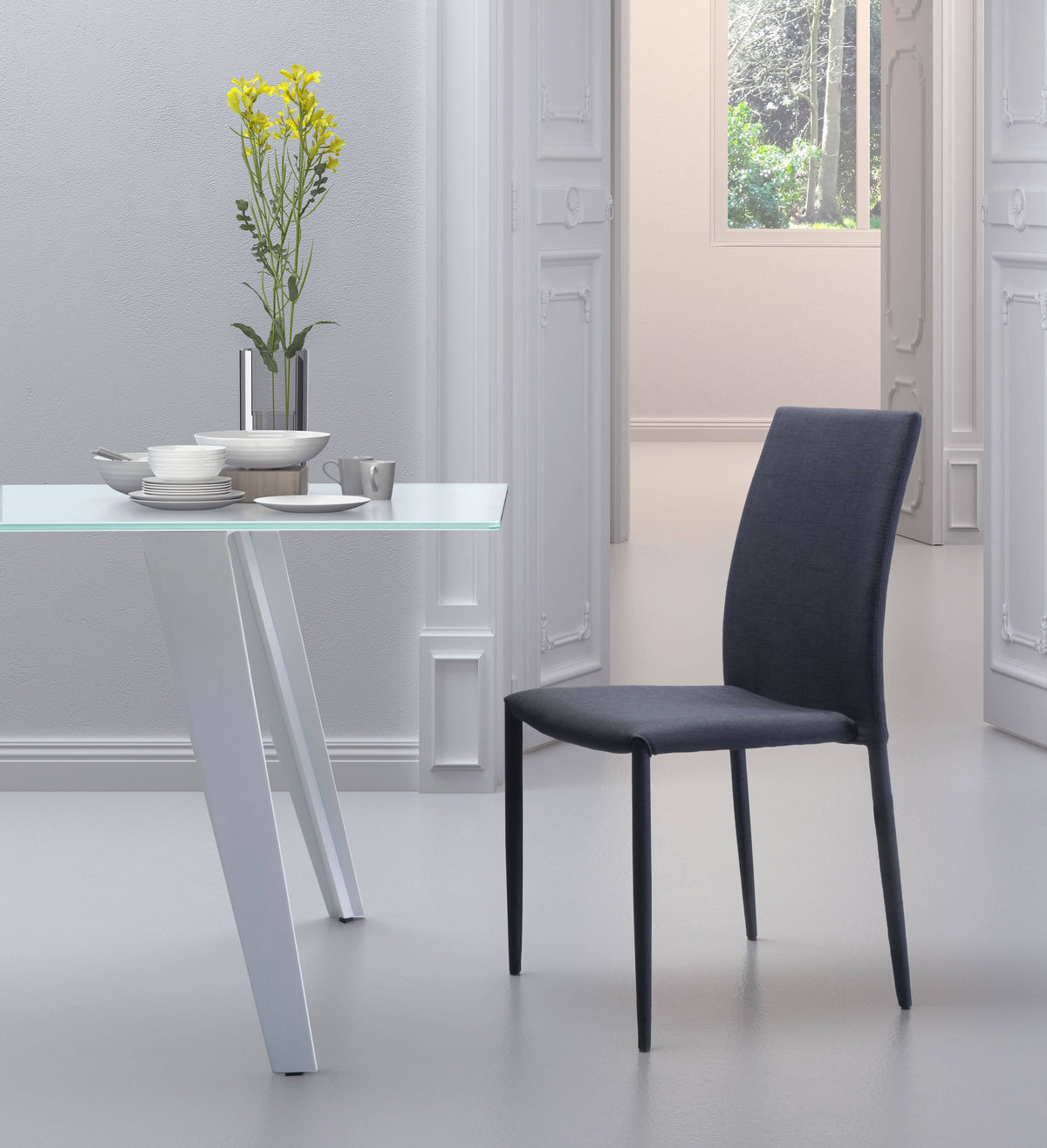 Black Dining Chair (Set of 4) X381