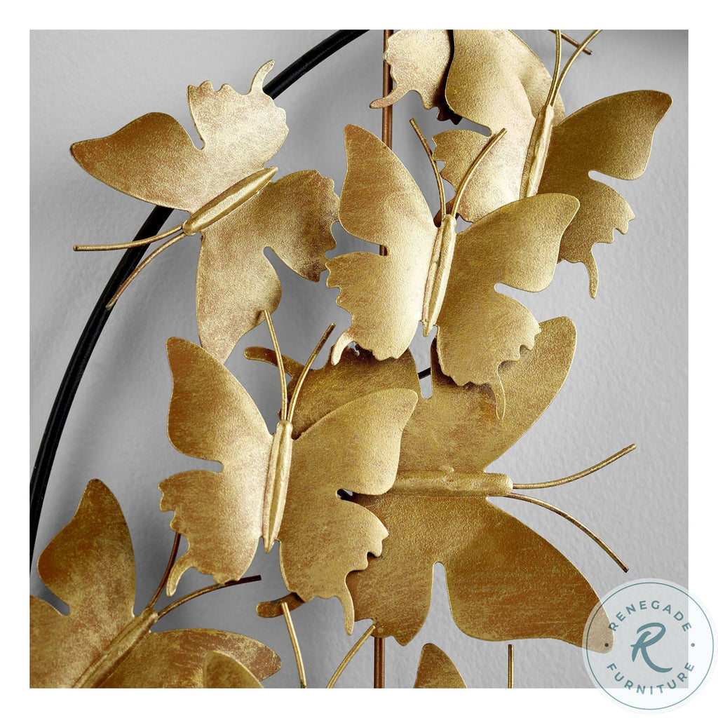 Gold and Black Wall Decor I313839