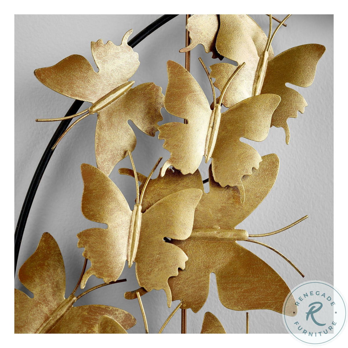 Gold and Black Wall Decor I313839