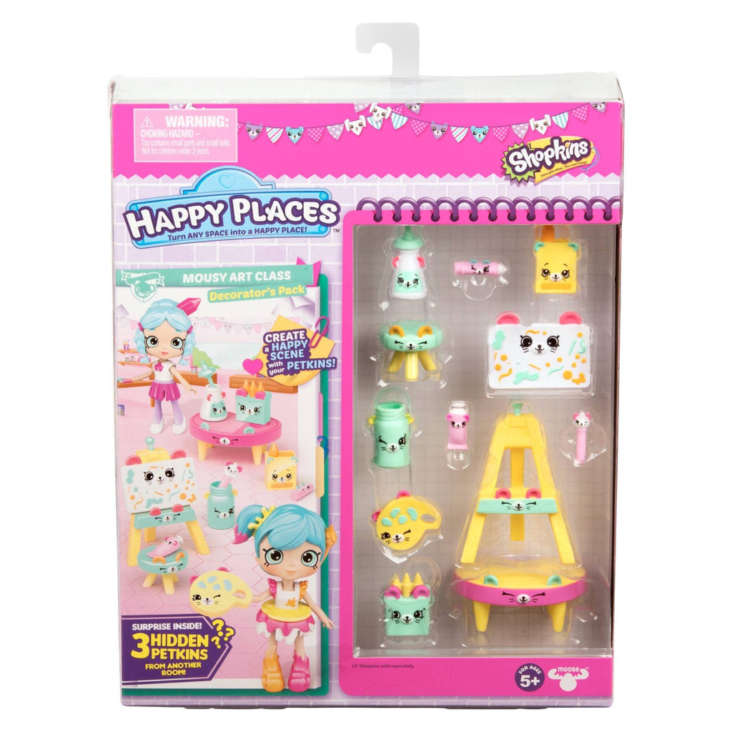 Mousy Art Class Shopkins Decorator Pack D115481
