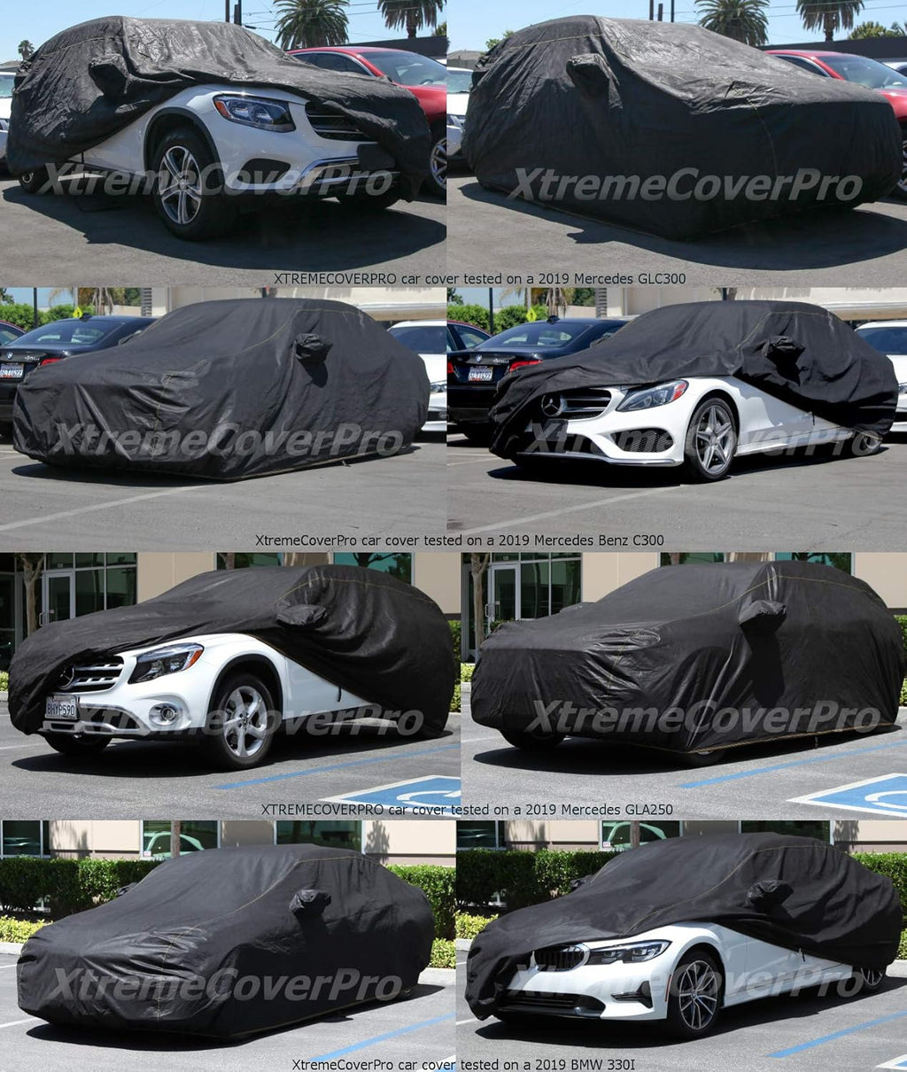 Black Pack of 2 Car Cover Q99857