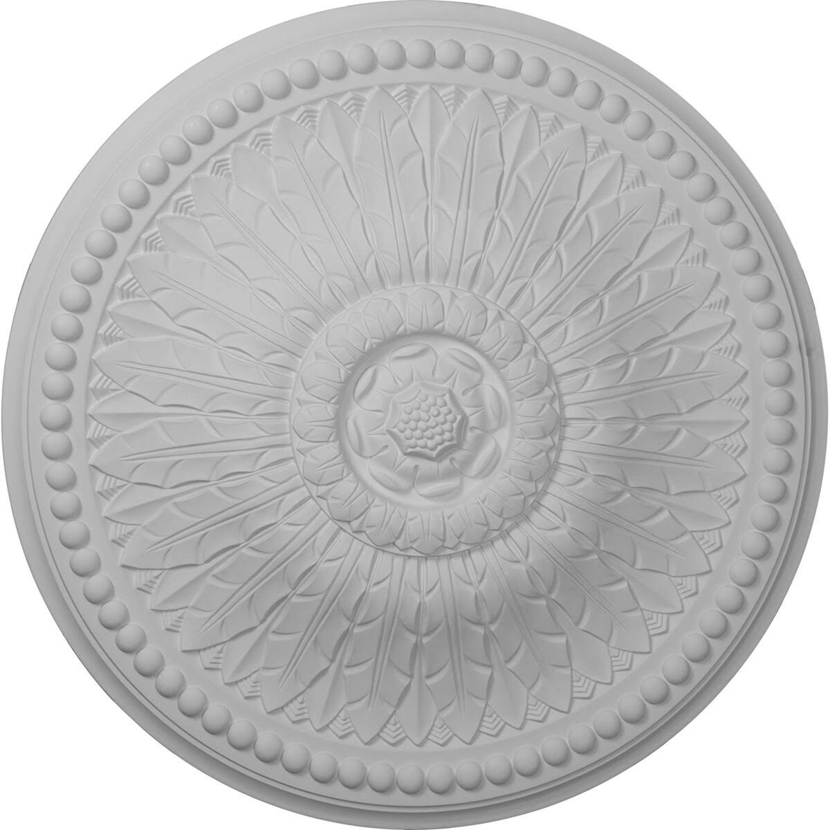Bronze Blue Patina Ceiling Medallion U8636