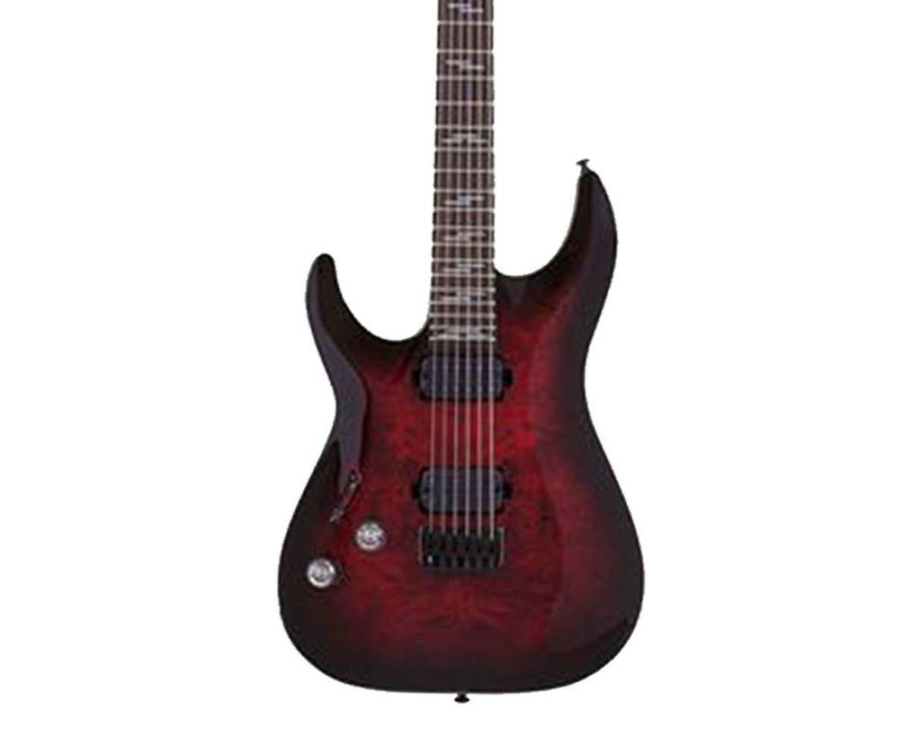 Left Handed Guitar, Black Cherry Burst N8431