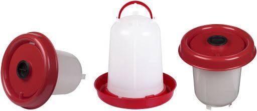 Red Chicken Drinker 10 L. with Plung V625065