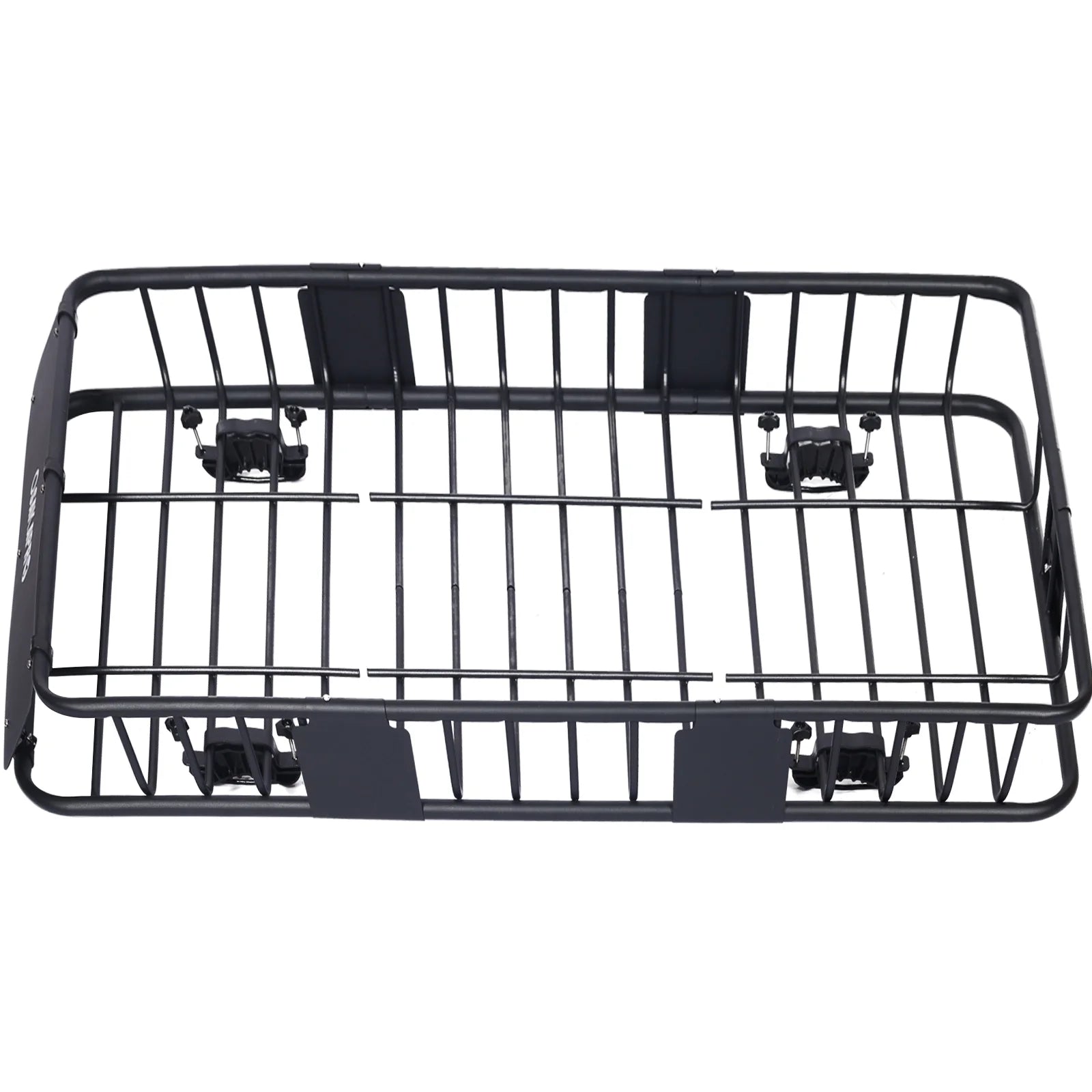 Black Steel Roof Rack Cargo Carrier Basket O2326