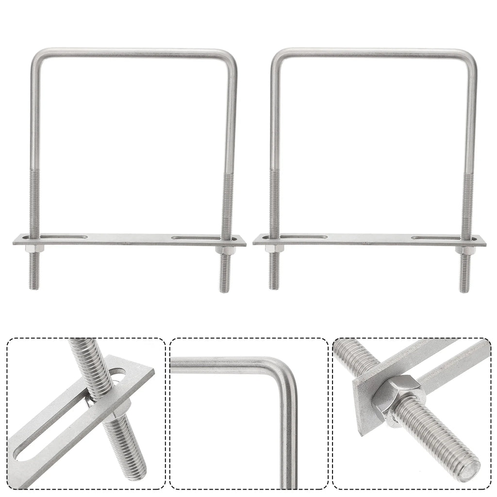 Square U Bolts Stainless Steel Fasteners V401485