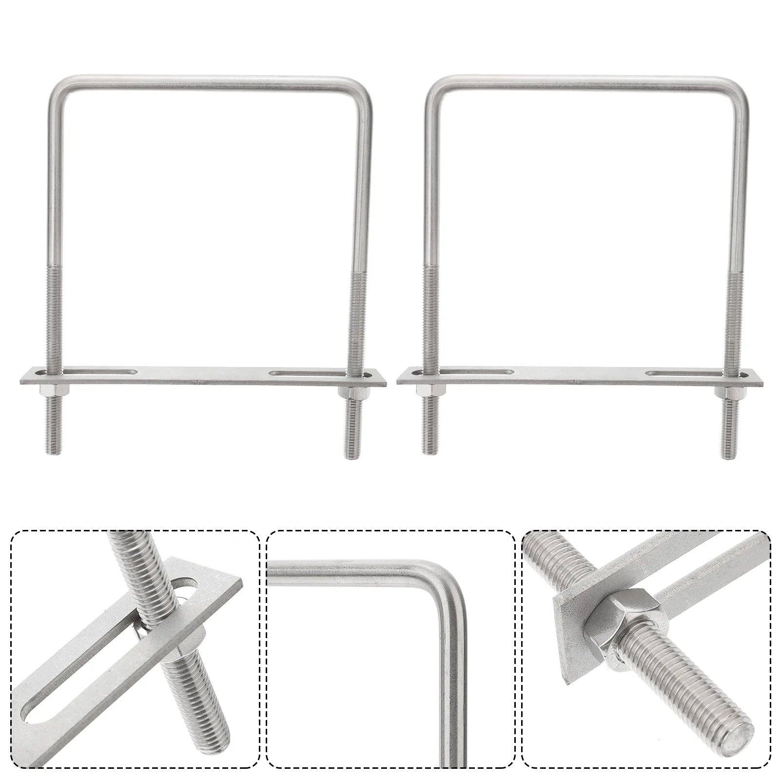 Square U Bolts Stainless Steel Fasteners V401485