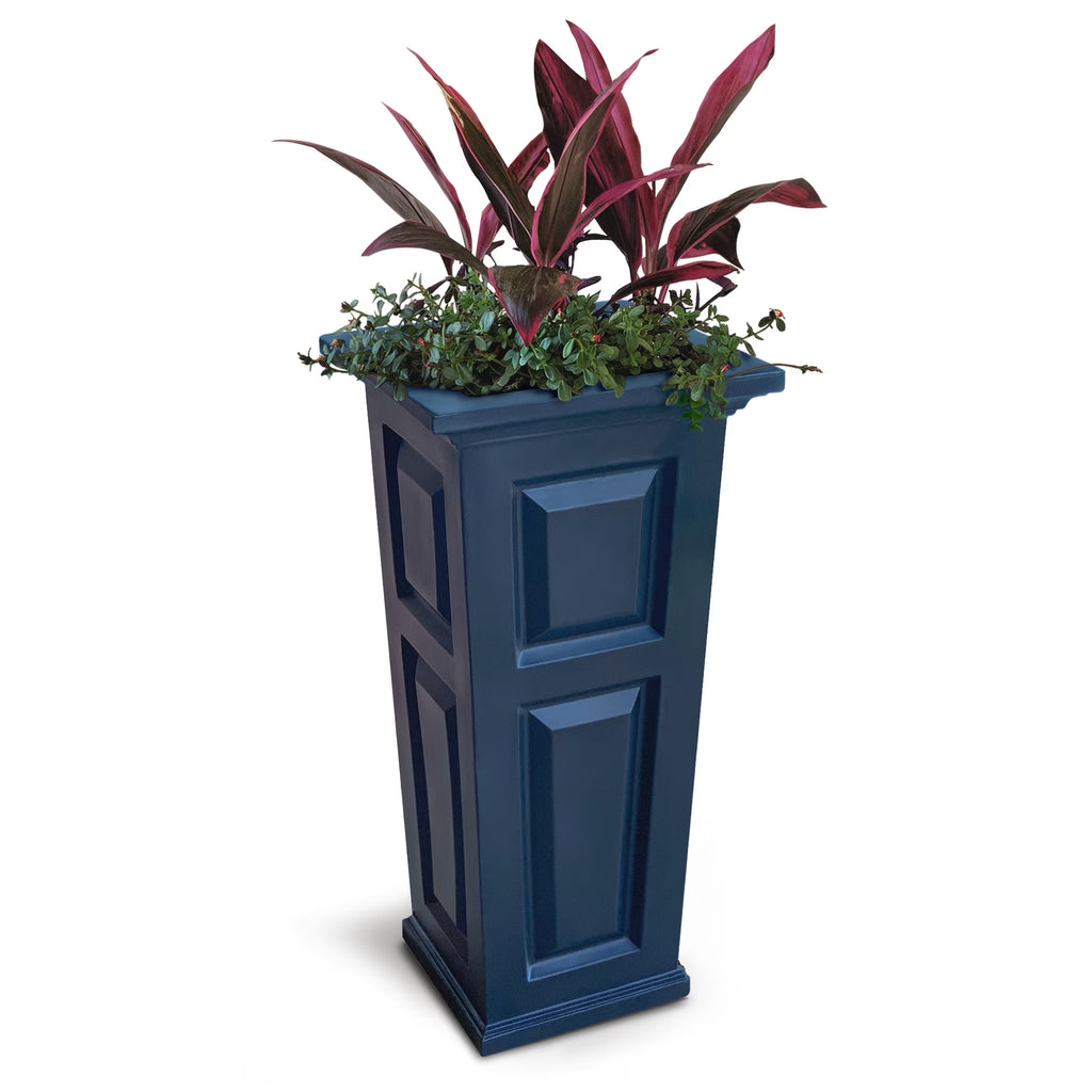 Neptune Blue Polyethylene Planter G207
