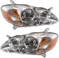 Headlight Assembly Pair for Toyota Corolla 2005-2008 J5852