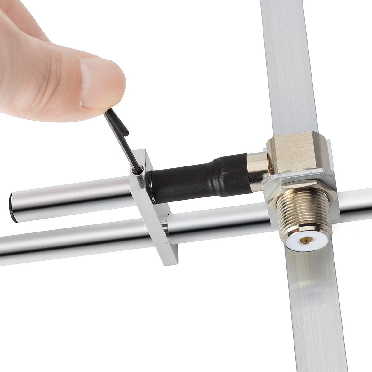Dual Band Outdoor Yagi Antenna 8 Elements 3 Sections J523