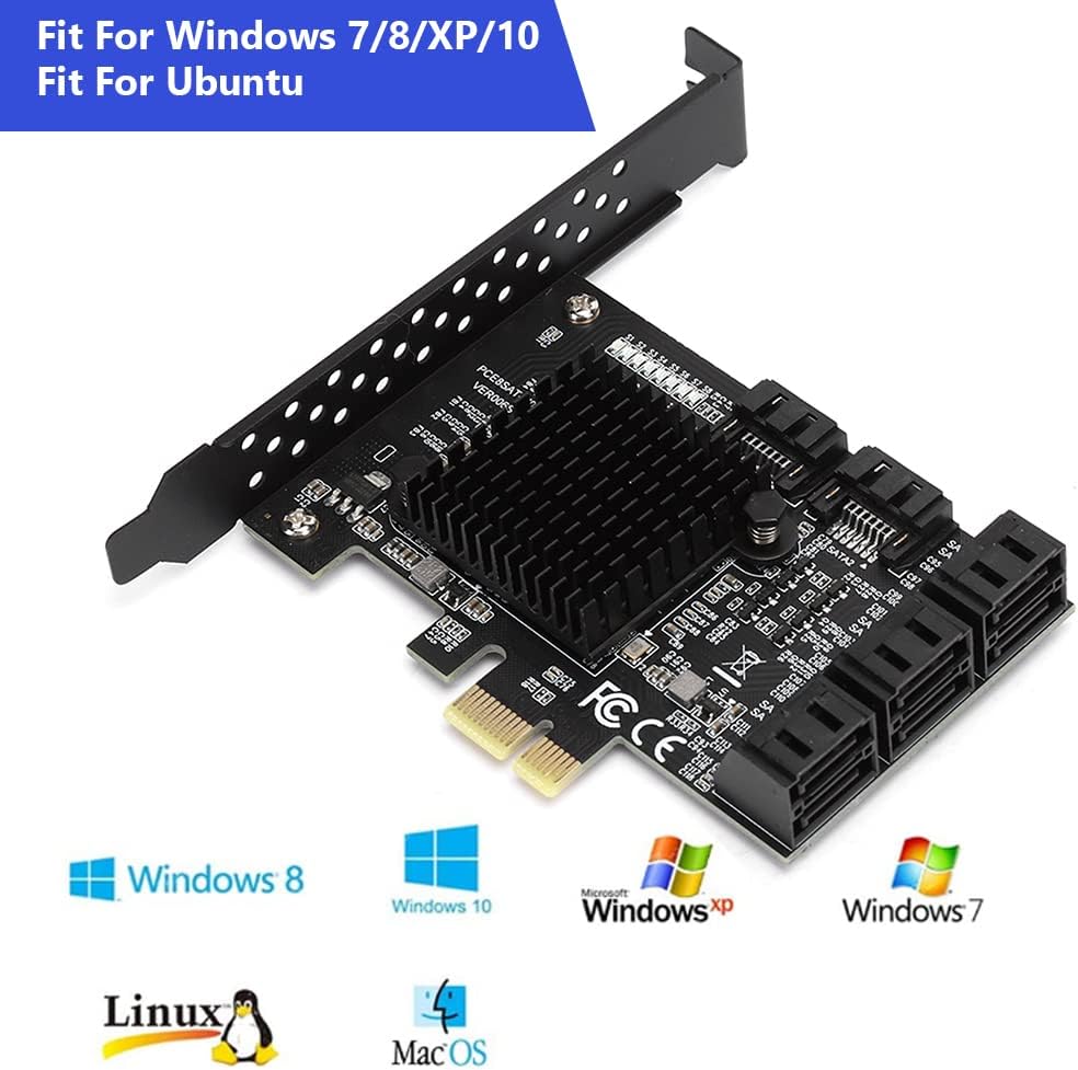 PCI-E to SATA 3.0 8-Port Expansion Card A596349
