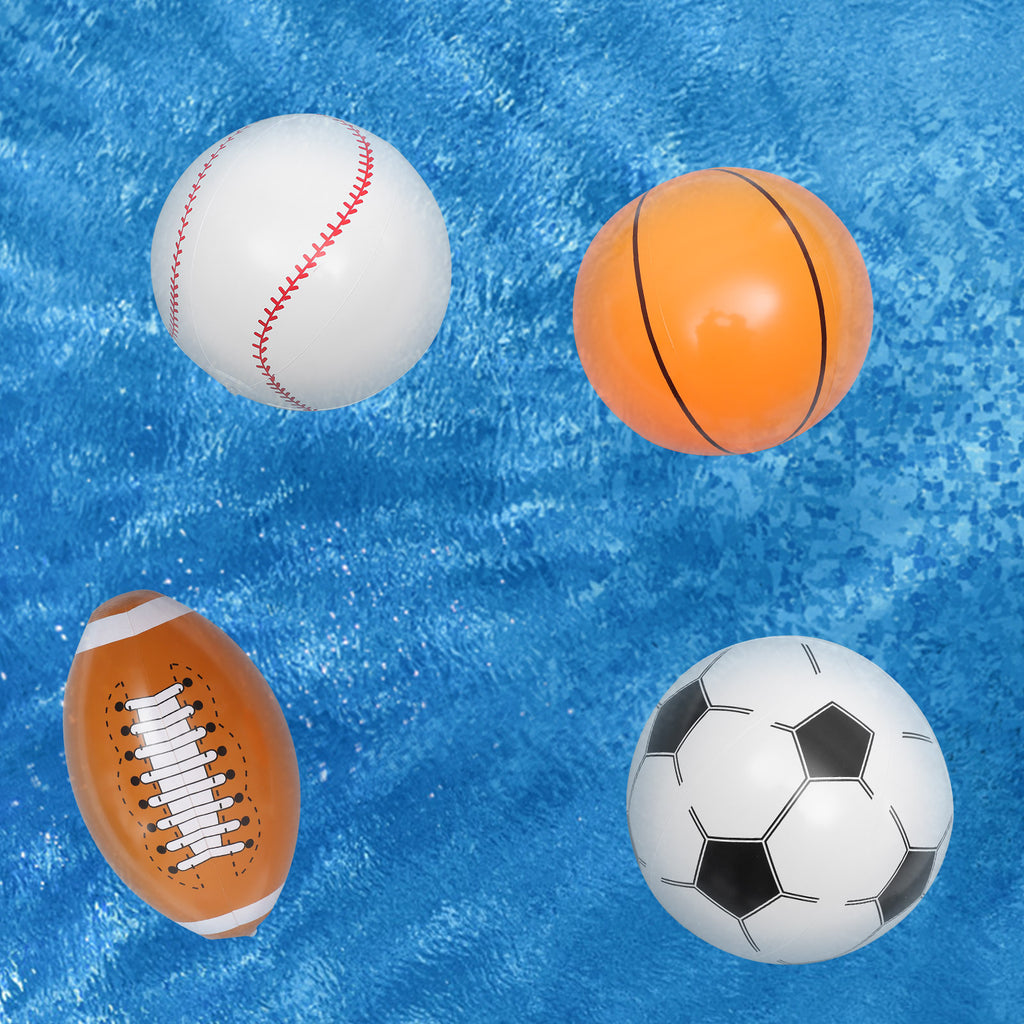 Inflatable Beach Ball Set of 4 K50989