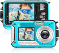 Waterproof 2.7K Full HD 48MP Underwater Camera, Pack of 2 U51884