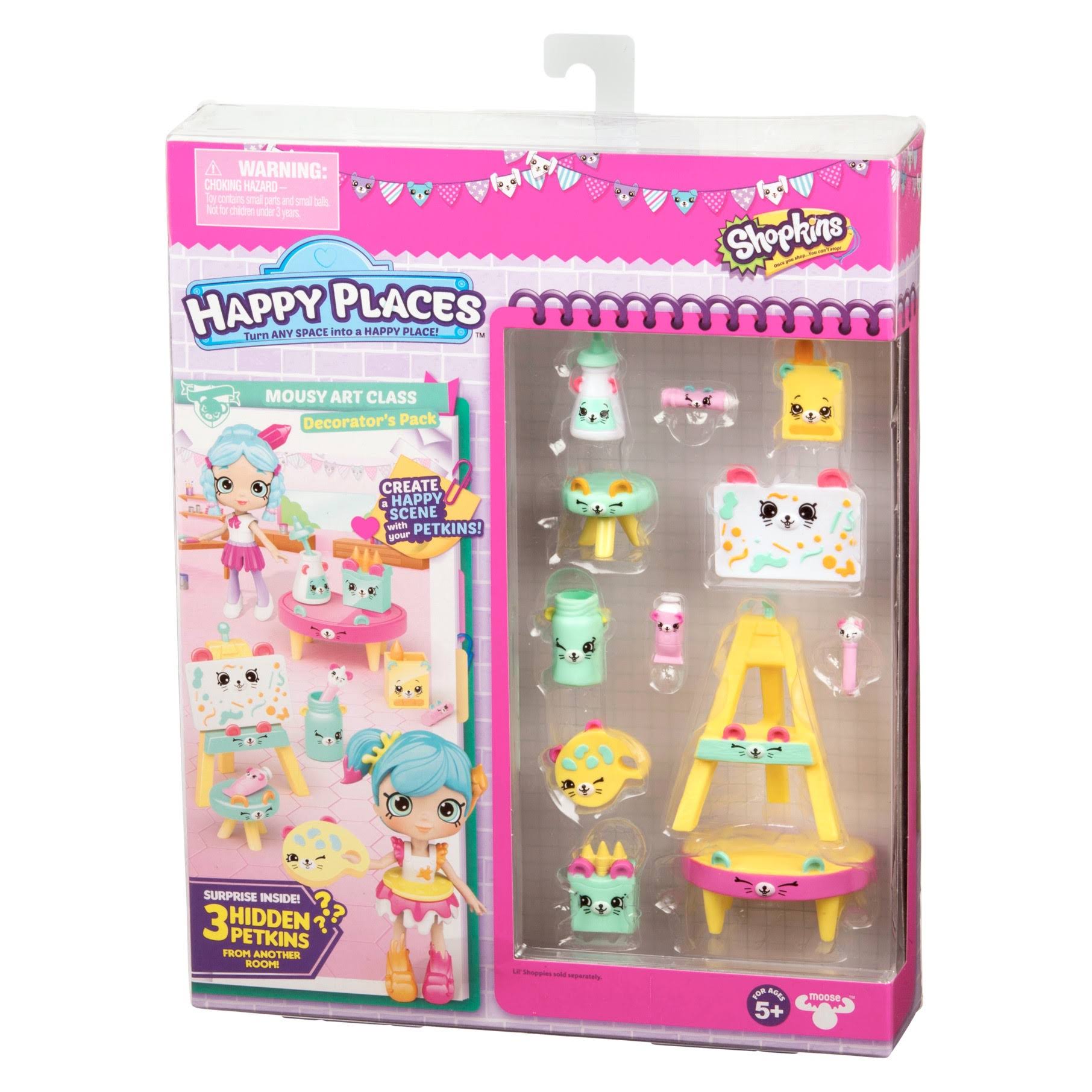 Mousy Art Class Shopkins Decorator Pack D115481