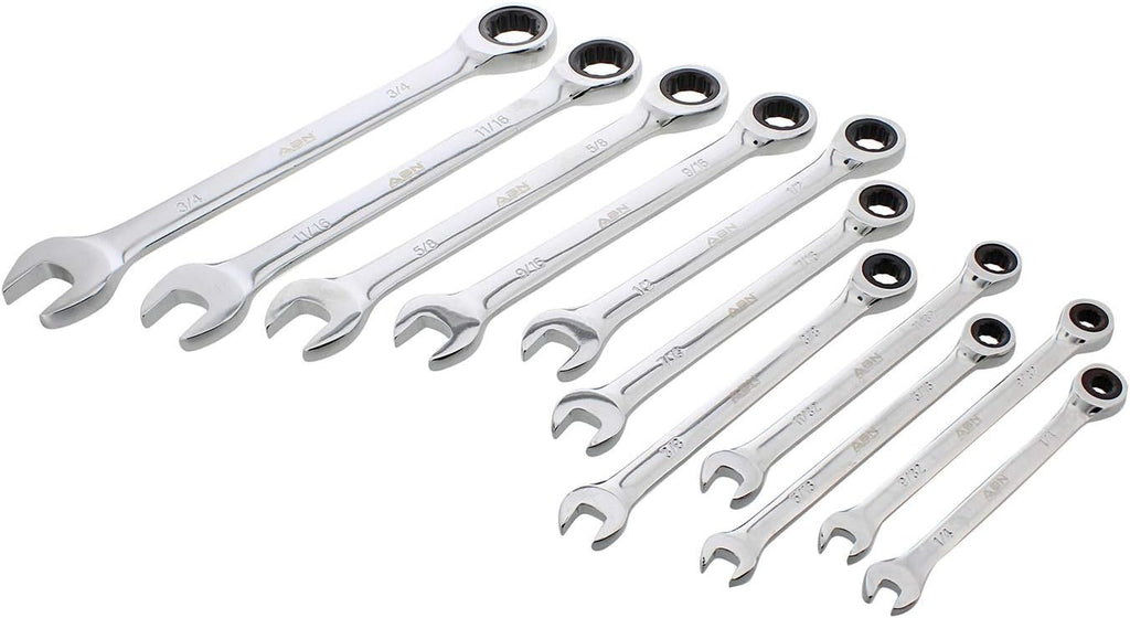 22 Pc Ratcheting Wrench Set with Travel Pouch L560