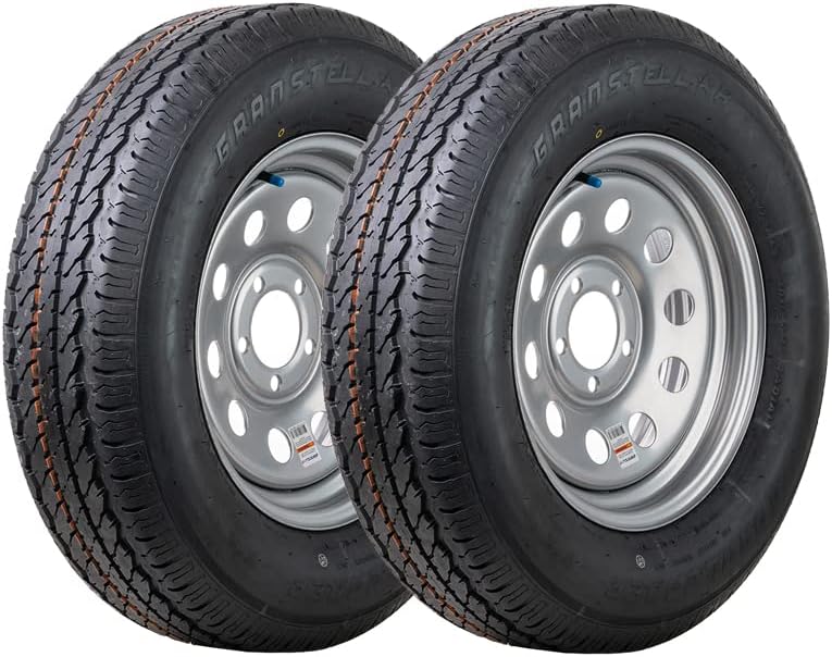 2 Trailer Tires ST205/75R15 Y137957