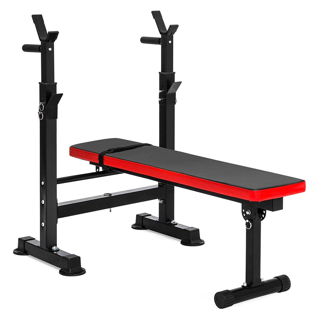 Adjustable Olympic Workout Bench with Squat Rack G5825