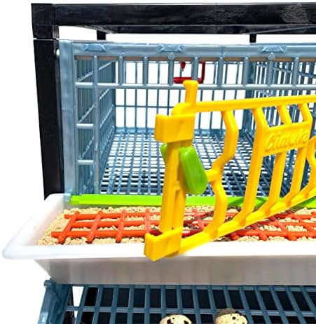 4 Layer ABS Plastic Quail Cage I645436