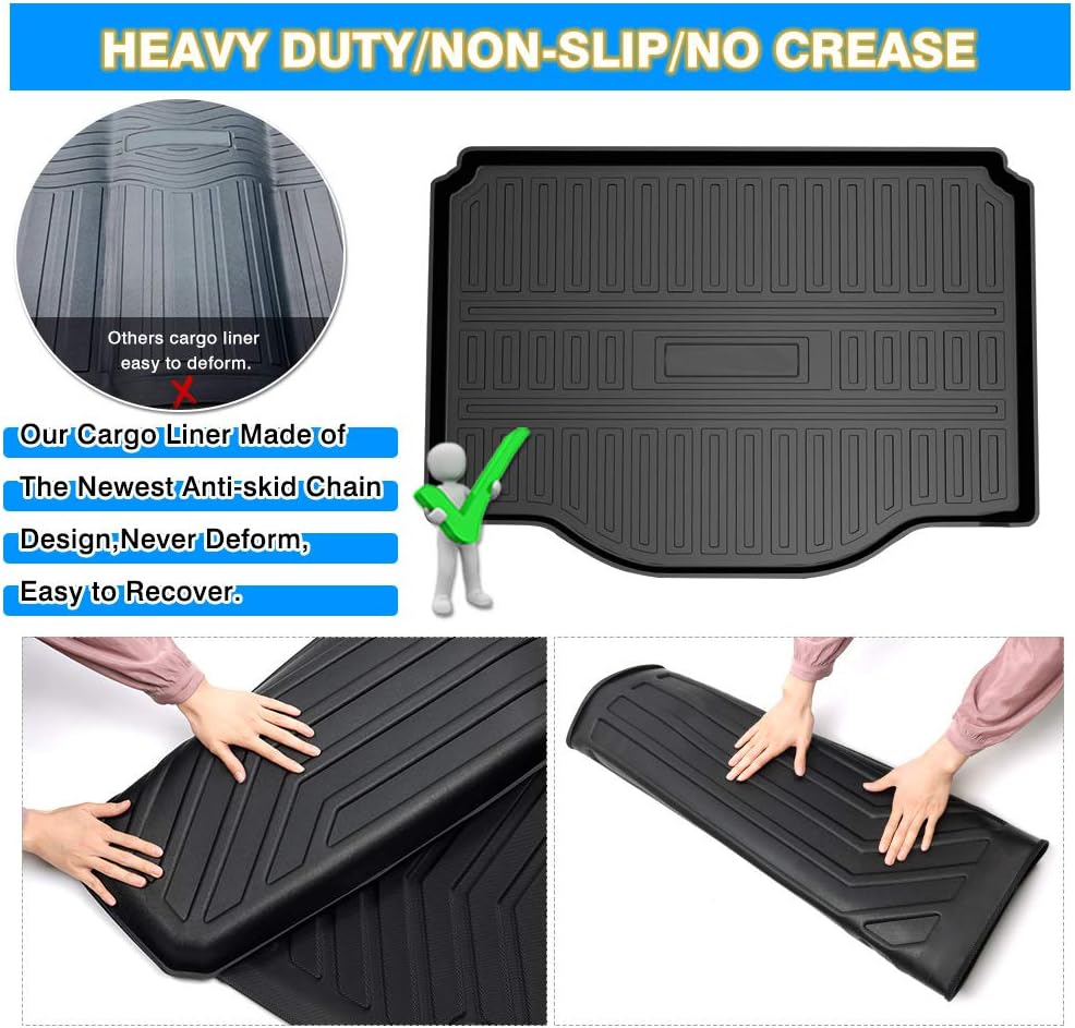 Trunk Mat Rear Cargo Liner Pack of 2 G5445