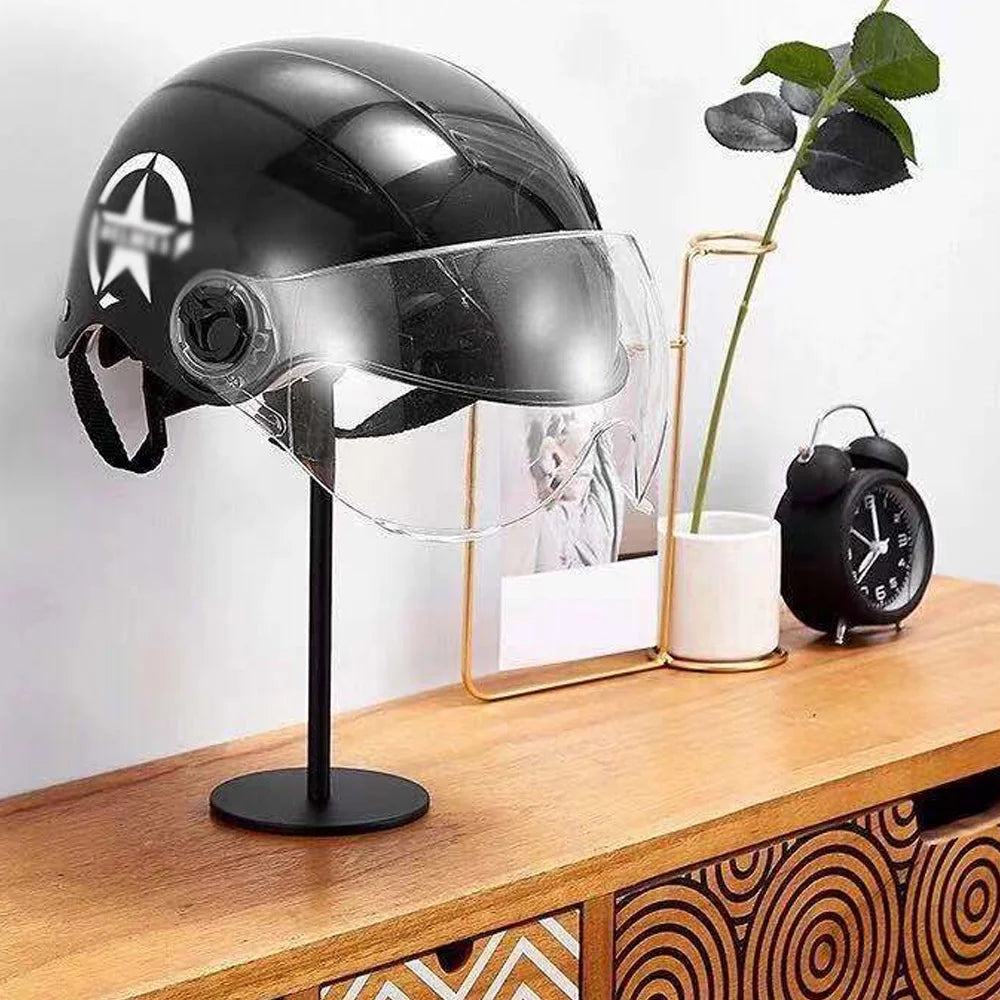Metal Wall-Mount Helmet Holder Display Stand N4479