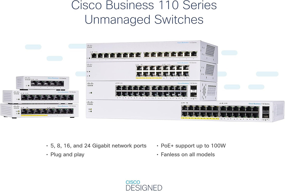 24 Port GE Unmanaged Switch with 2x1G SFP Shared X483