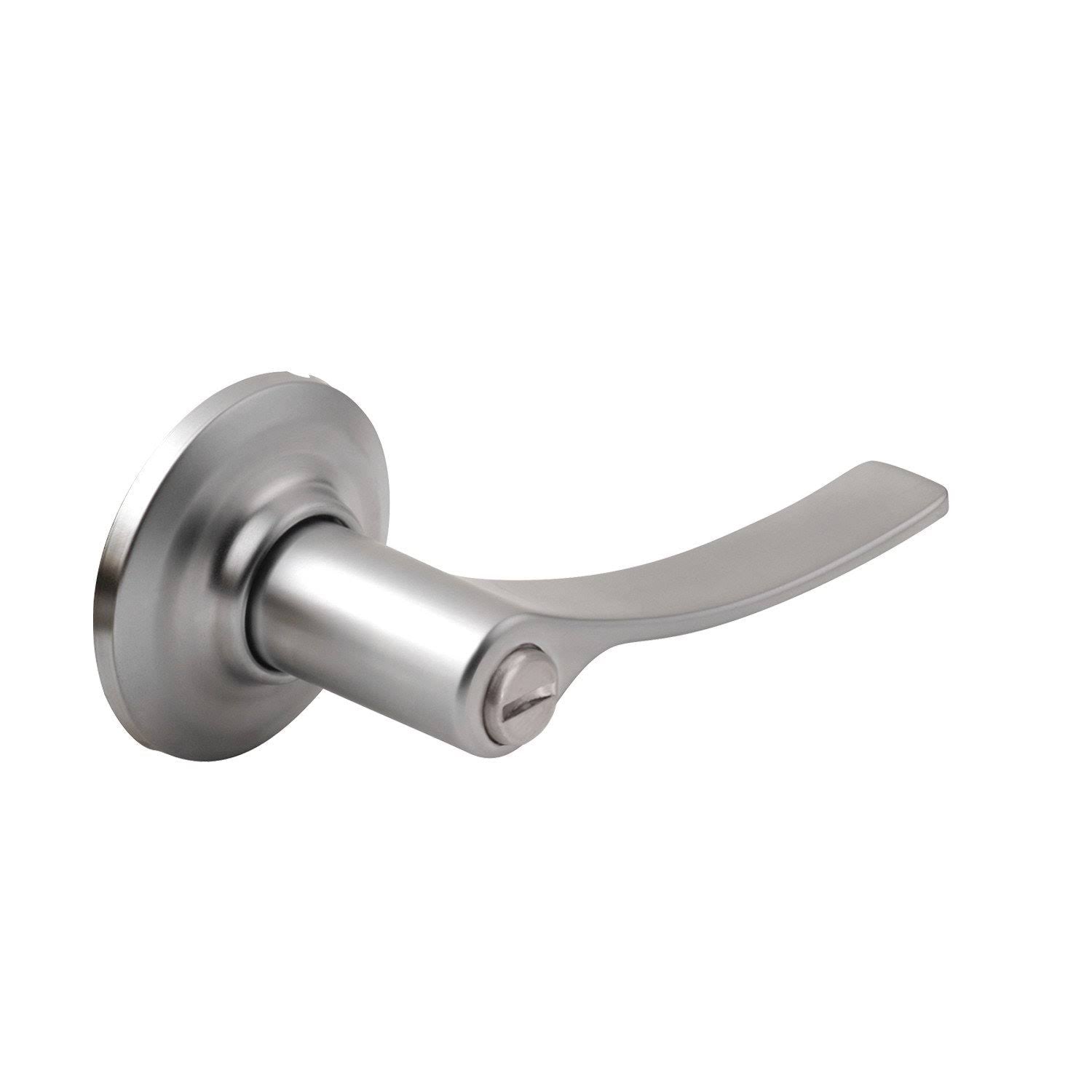 Entry Mechanical Satin Nickel Lever S412872