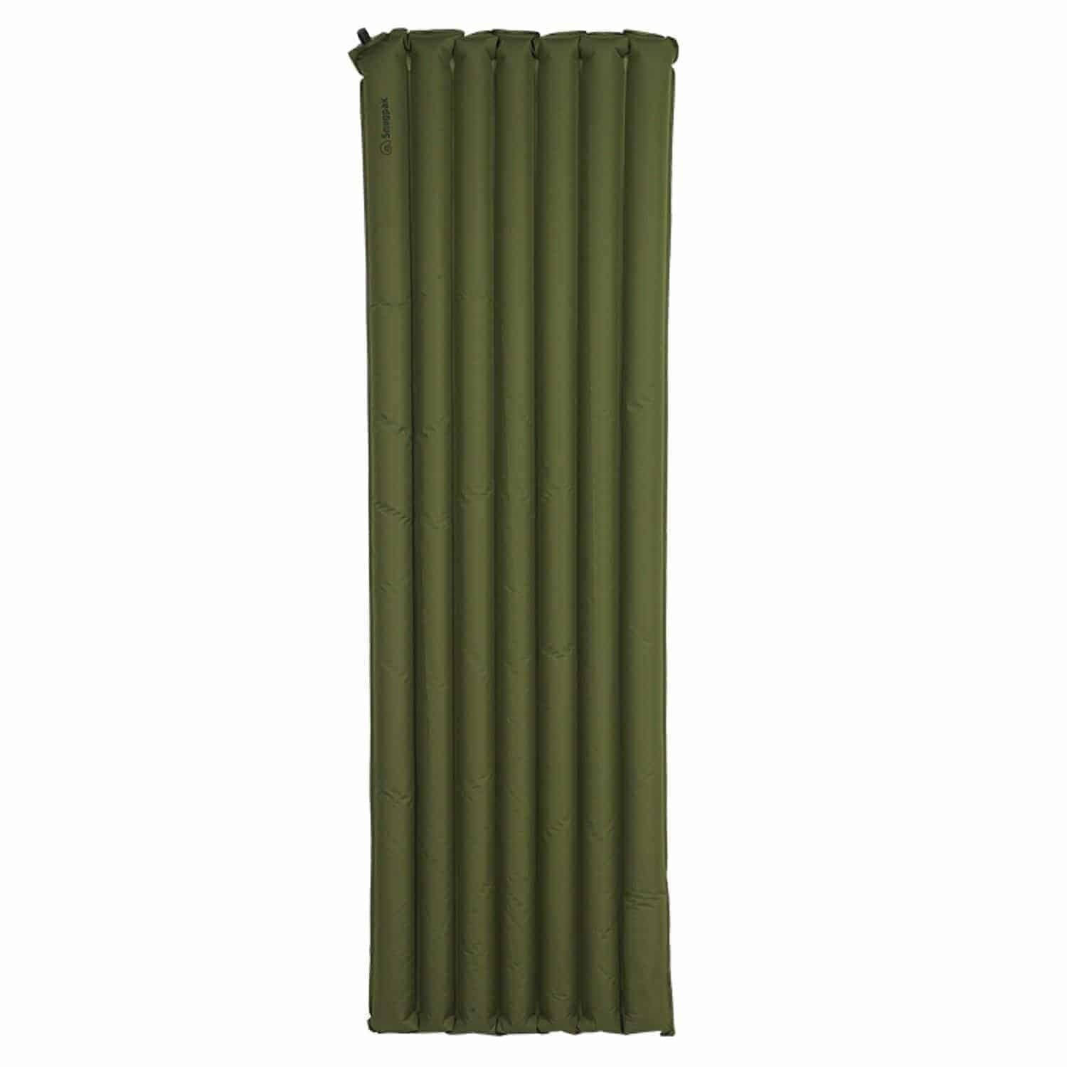 Olive Air Mat with Built-in Foot Pump Q188