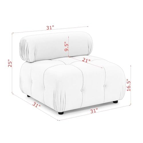 Beige Corduroy Modular Sectional Sofa G5644