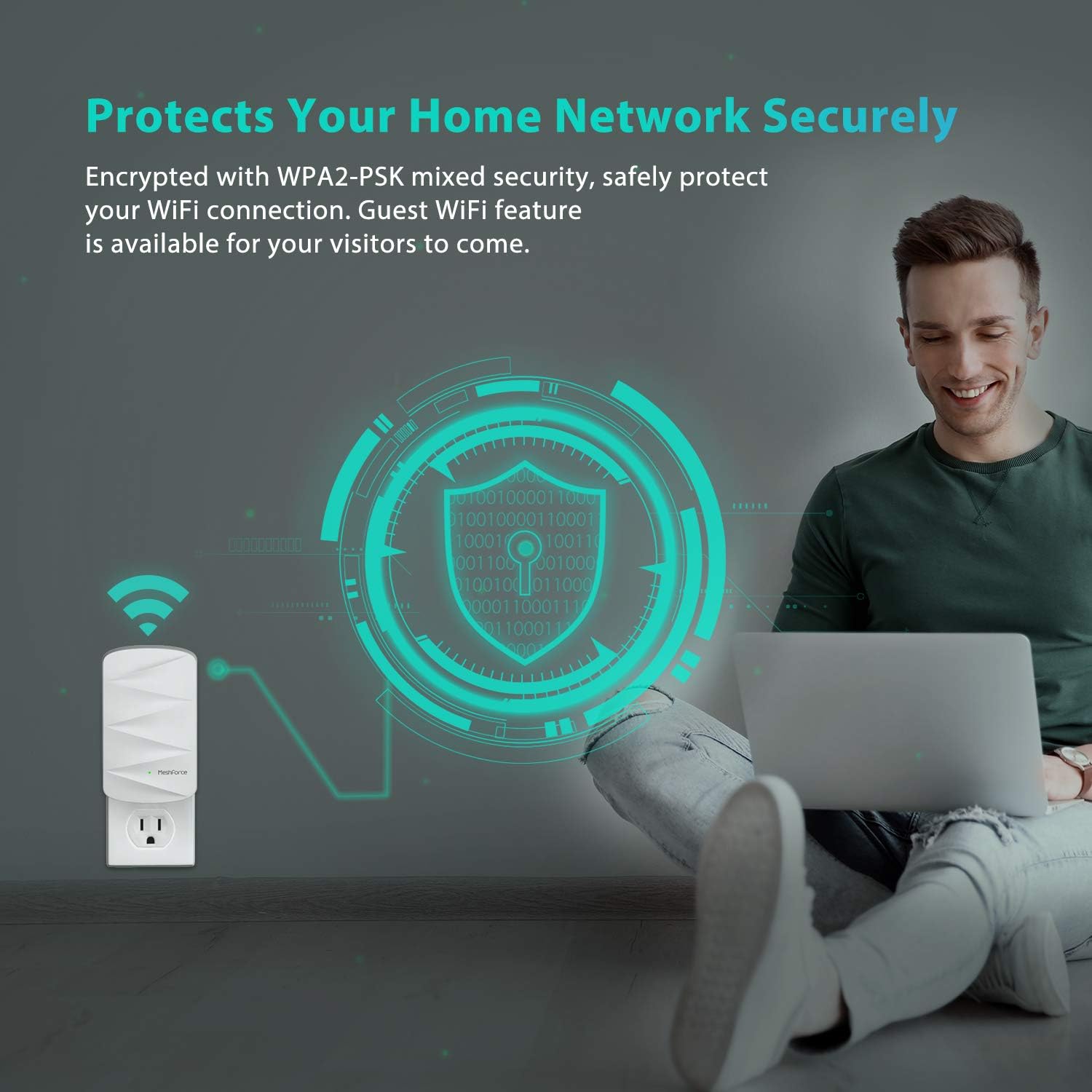 Pack of 2 MeshForce WiFi Extender K1138