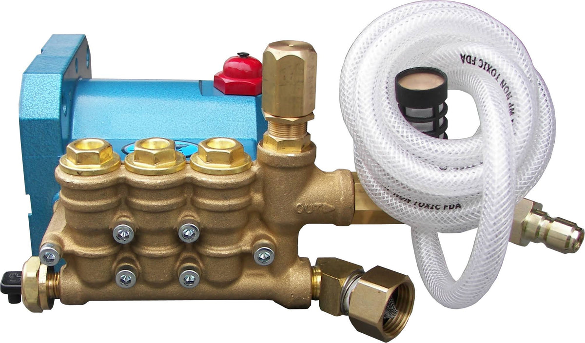 3000 PSI 2.7 GPM Triplex Pressure Washer Pump with Plumbing Kit A5692