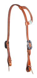Rawhide Dotted One-Ear Headstall E434854