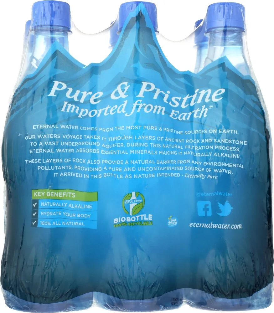 Naturally Alkaline Spring Water 600ml 6 Pack B82080