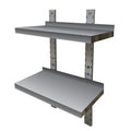 Stainless Steel Double Wall Mount Shelf K6755